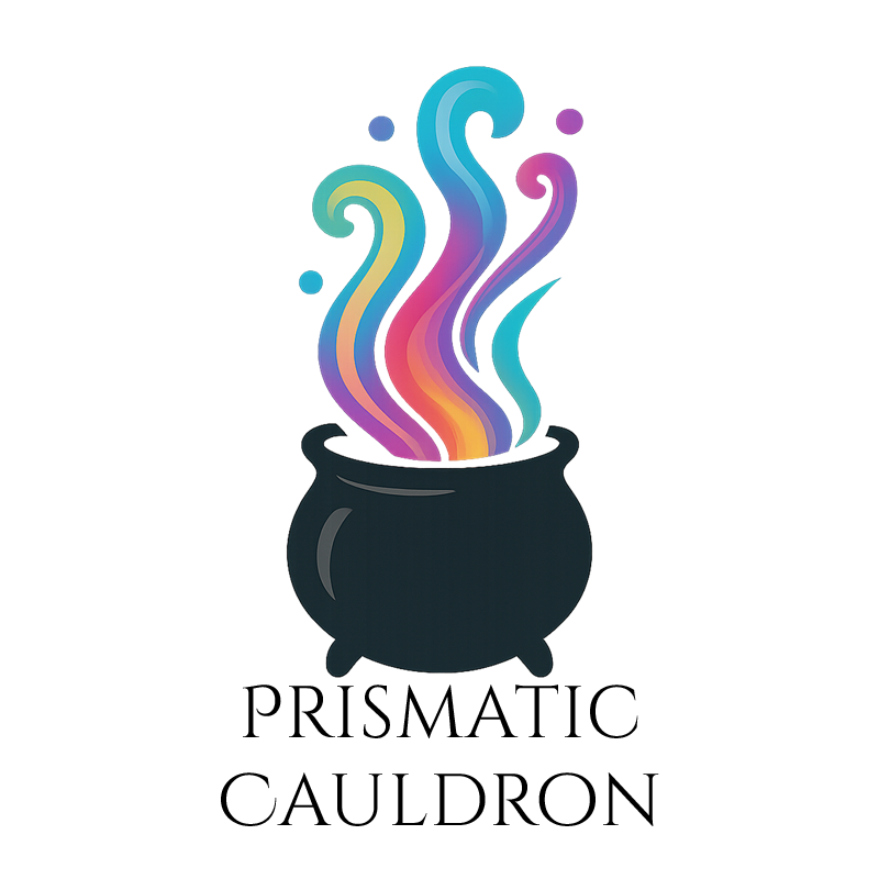Prismatic Cauldron Stacked Logo